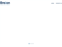 Tablet Screenshot of brelion.com